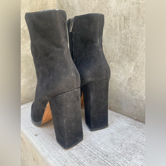 Alexander Wang Iselin ankle boots black suede 39 - Picture 2 of 7